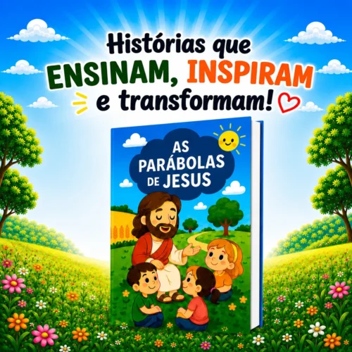 Livreto Infantil As Parábolas de Jesus