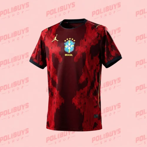 Camisa Vermelha da Torcida Brasil na Copa 2026