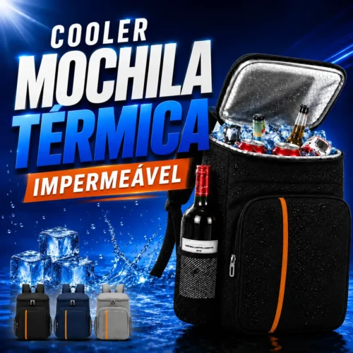 Cooler Mochila Térmica Impermeável