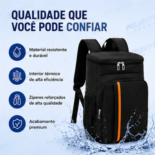 Cooler Mochila Térmica Impermeável