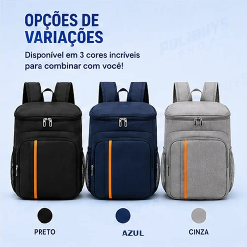 Cooler Mochila Térmica Impermeável