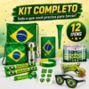 Kit Torcedor Brasil na Copa 2026 – 12 Itens