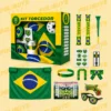 Kit Torcedor Brasil na Copa 2026 – 12 Itens