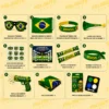 Kit Torcedor Brasil na Copa 2026 – 12 Itens