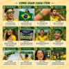 Kit Torcedor Brasil na Copa 2026 – 12 Itens