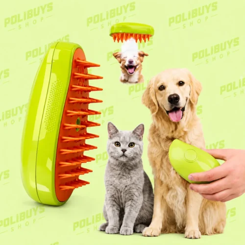 013_f6_w Escova Pet Massagem e Vapor – Ergonômico
