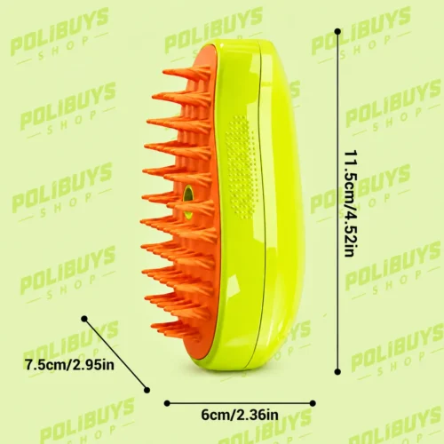 013_f7_w Escova Pet Massagem e Vapor – Ergonômico