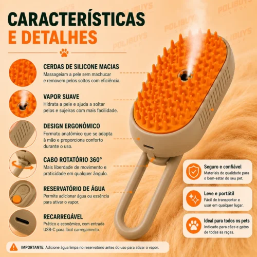 014_f4_w Escova Pet Massagem e Vapor – Rotatório