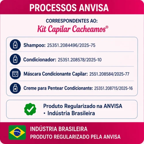 Kit Tratamento Capilar Cacheamos – Bio Instinto