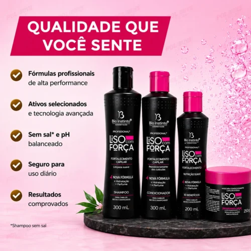 Kit Fortalecimento Capilar – Bio Instinto