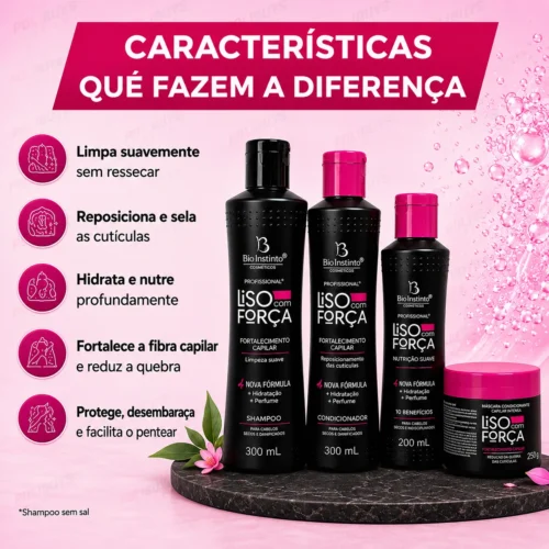 Kit Fortalecimento Capilar – Bio Instinto