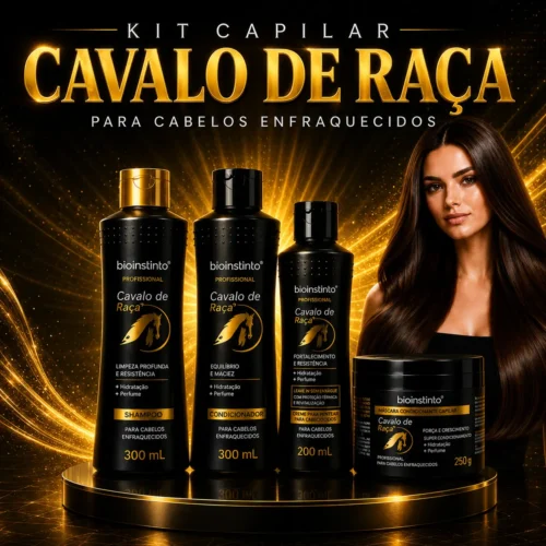 Kit Capilar Cavalo de Raça – Bio Instinto