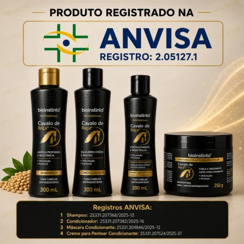 Kit Capilar Cavalo de Raça – Bio Instinto