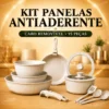 Kit Panelas Antiaderente – 15 Peças
