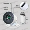 Projetor Smart HD com Suporte 4K