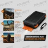 030_f5_w Carregador Portátil Power Bank Solar