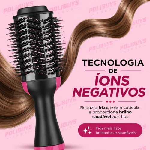 Escova Secadora Alisa e Modela 110V