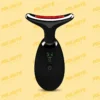 Massageador Facial LED Lift Fototerapia - Preto