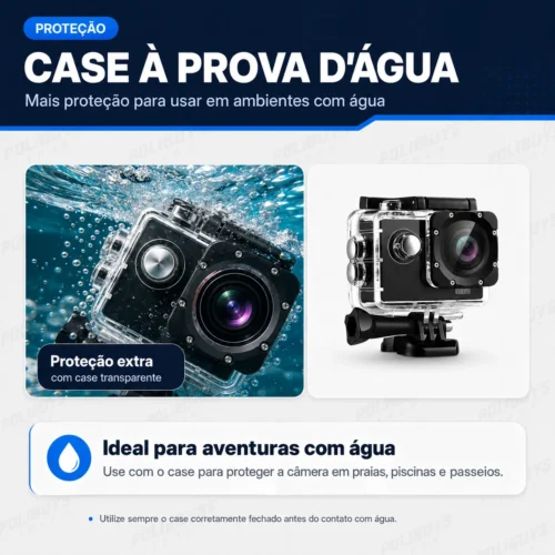 Câmera Filmadora Action Pro HD