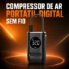 Compressor de Ar Portátil Digital