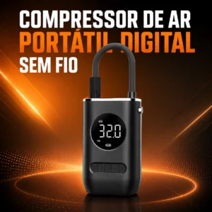 Compressor de Ar Portátil Digital