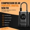 Compressor de Ar Portátil Digital