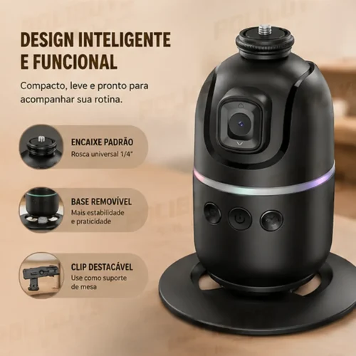 042_f6_w Suporte Gimbal Rastreador Facial