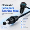 043_f2_w Cabo Carregador Veicular Starlink Mini