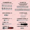 Kit Maleta de Ferramentas – 46 Peças