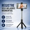 045_f2_w Bastão de Selfie com Tripé e Disparador