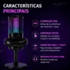 046_f4_w Microfone Condensador Stream Gamer RGB