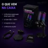 046_f7_w Microfone Condensador Stream Gamer RGB