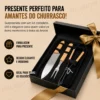 047_f6_w Kit de Churrasco em Aço Inox – 3 Peças
