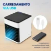 049_f5_w Mini Climatizador Umidificador Portátil USB