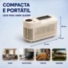053_f7_w Mini Máquina de Fazer Gelo Portátil 110V