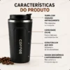 054_f4_w Copo Térmico de Café 510ml - Cores Variadas