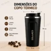 054_f7_w Copo Térmico de Café 510ml - Cores Variadas