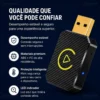 Conversor USB Android Auto e Apple CarPlay