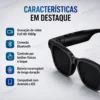 058_f4_w Óculos Inteligente Smart Vision com Câmera