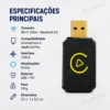 Conversor USB Android Auto e Apple CarPlay