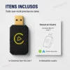 Conversor USB Android Auto e Apple CarPlay
