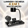 059_f11_w Luminária de Mesa 4 em 1 Multifunção- Preto