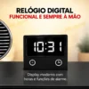 059_f15_w Luminária de Mesa 4 em 1 Multifunção- Preto
