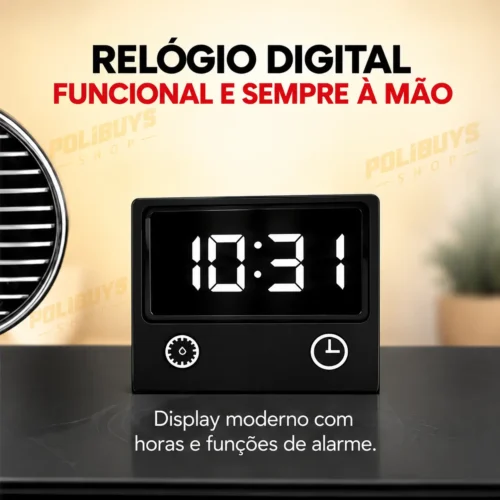 059_f15_w Luminária de Mesa 4 em 1 Multifunção- Preto