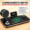 059_f17_w Luminária de Mesa 4 em 1 Multifunção- Preto