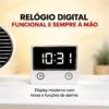Luminária de Mesa 4 em 1 Multifunção- Branco